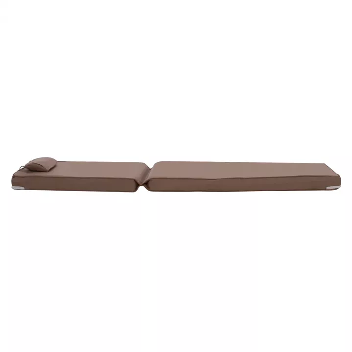 ΜΑΞΙΛΑΡΙ ΞΑΠΛΩΣΤΡΑΣ TEXTILENE 600gr/m2 2X1 SIFNOS ΜΟΚΑ HM11237.04T 194x70x11εκ.