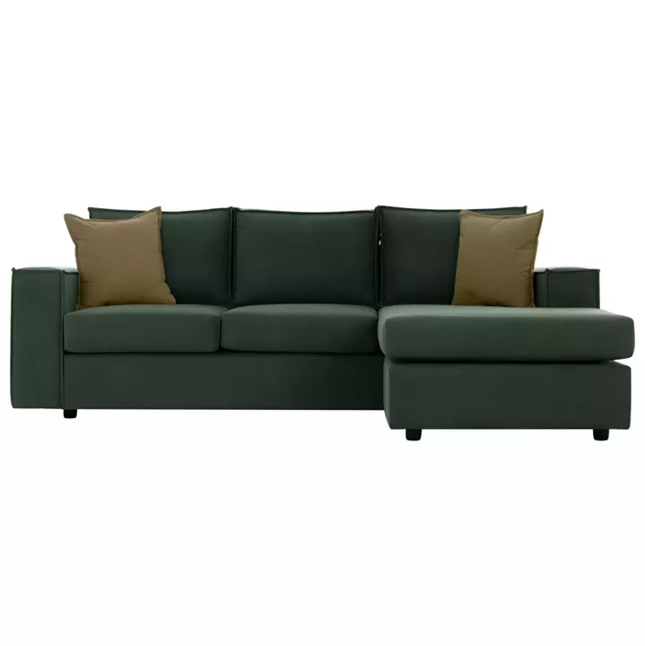 CORNER SOFA MONACO ΗΜ3257.17 INTERCHANGEABLE GREEN 240x170x86