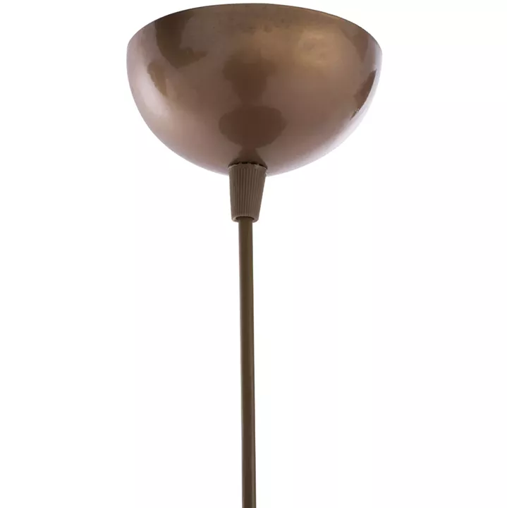 CEILING PENDANT DARK GREEN CAP-GOLD HANGER Φ43x55Hcm.HM7649.03