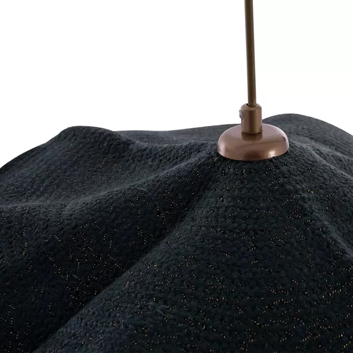 CEILING PENDANT DARK GREEN CAP-GOLD HANGER Φ43x55Hcm.HM7649.03