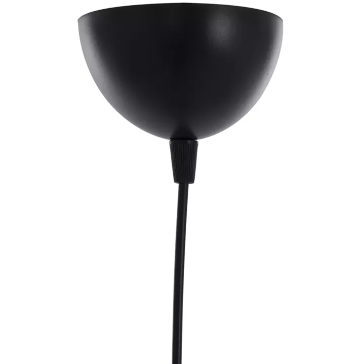 CEILING PENDANT BLACK METAL MESHES MODERN STYLE Φ30x65Hcm.HM7690.01