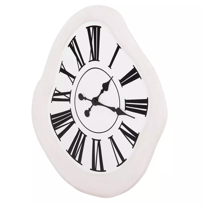 ΡΟΛΟΙ ΤΟΙΧΟΥ ΣΕΙΡΑ SANTORINI HM4515 MDF ΣΕ ΥΠΟΛΕΥΚΟ-ΜΑΥΡΟΙ ΔΕΙΚΤΕΣ & ΛΑΤΙΝ.ΝΟΥΜΕΡΑ 58x2,5x61Υεκ.