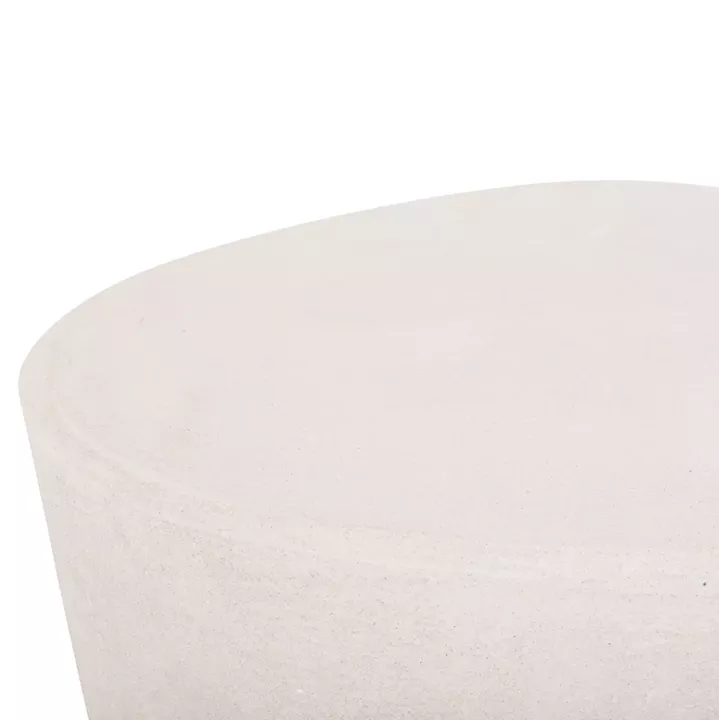 COFFEE TABLE SERIES SANTORINI HM18053 MDF IN OFF-WHITE COLOR 54x61x40.5Hcm.