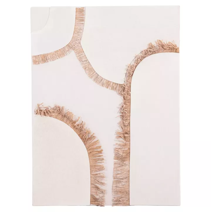 ΠΙΝΑΚΑΣ ΟΡΘΟΓΩΝΙΟΣ ΣΕΙΡΑ SANTORINI HM4532 MDF ΥΠΟΛΕΥΚΟ ΧΡΩΜΑ-ΔΙΑΚΟΣΜΗΣΗ ΜΠΕΖ 60x4,5(πάχος)x80Υεκ.