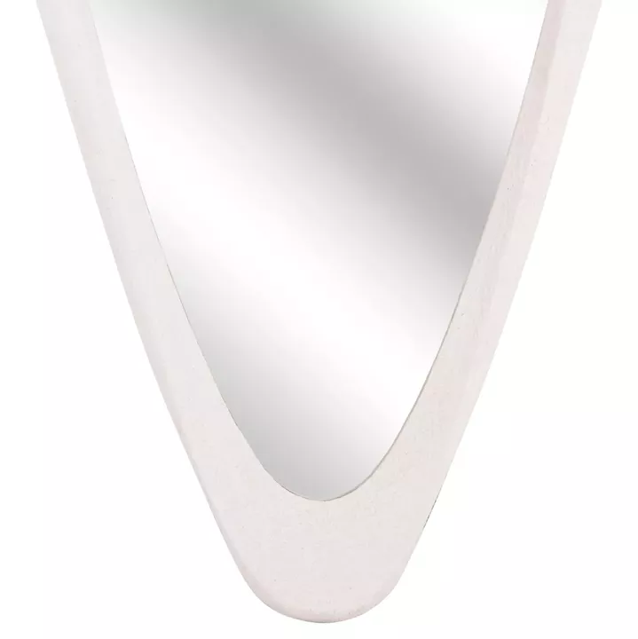 WALL MIRROR SERIES SANTORINI HM4512 MDF IN OFF-WHITE 54x3,5x120Hcm.