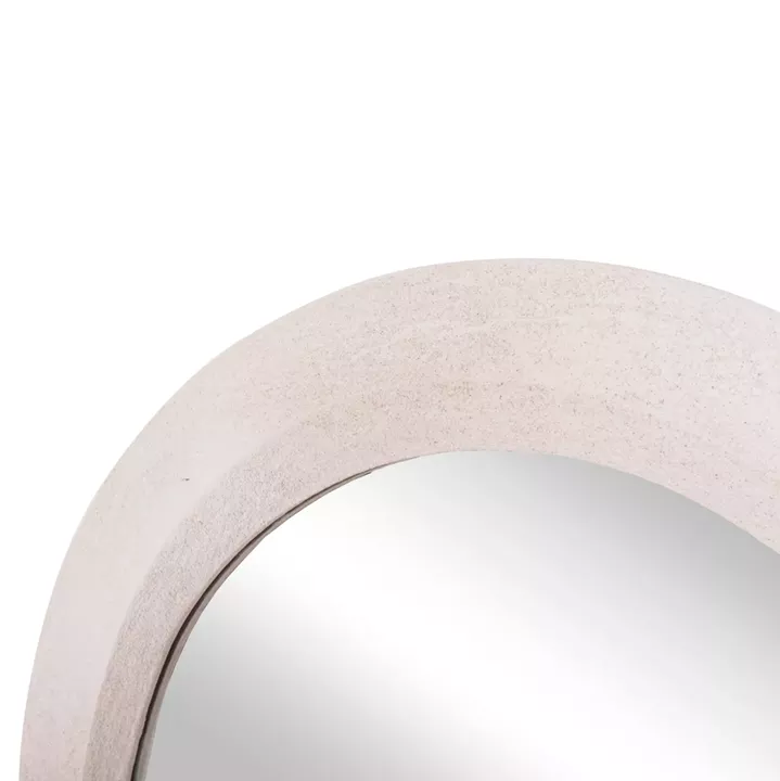 WALL MIRROR SERIES SANTORINI HM4512 MDF IN OFF-WHITE 54x3,5x120Hcm.