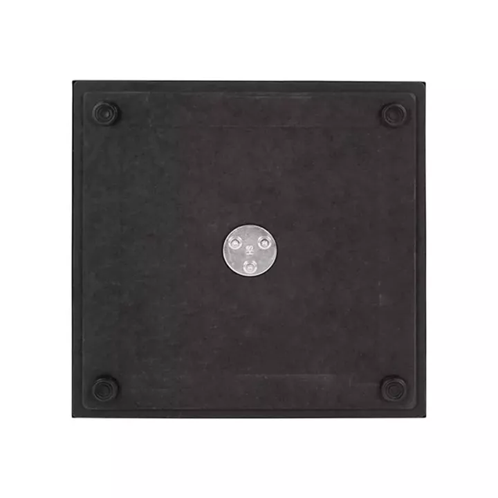 Base metallic Black matte 40x40x72 with adjusters HM421.11