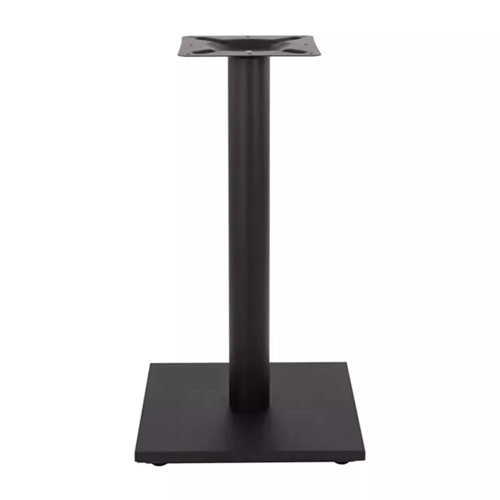 Base metallic Black matte 40x40x72 with adjusters HM421.11