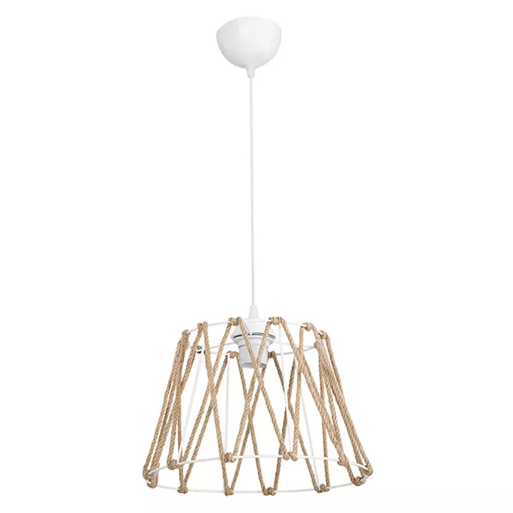 Ceiling light PWL-1160 pakoworld Ε27 beige D31x23.5cm
