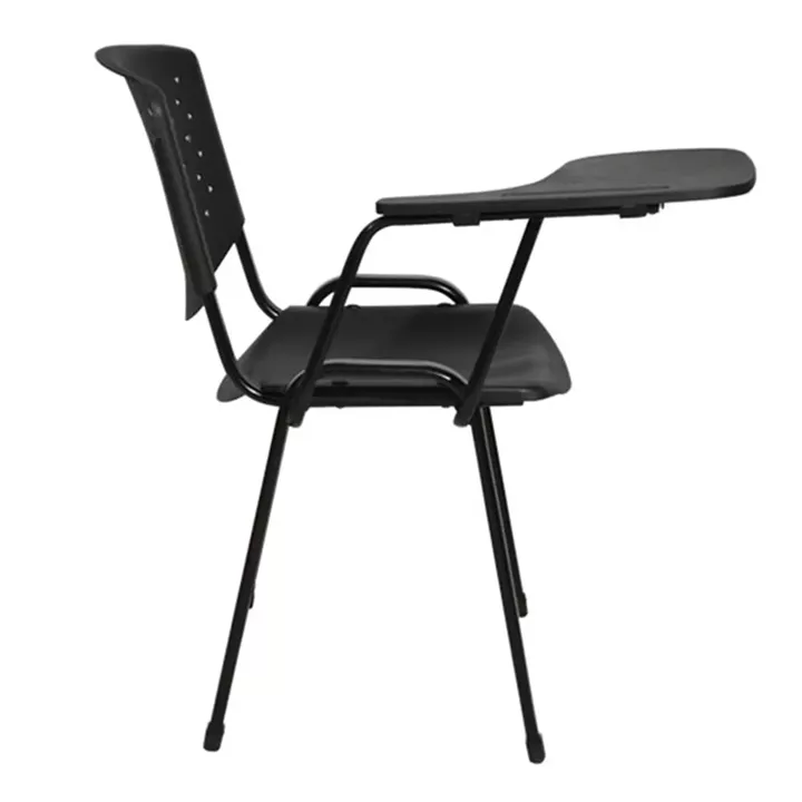 Conference chair with desk HM1037 Homemarkt Plastic Black 52x55x77 cm