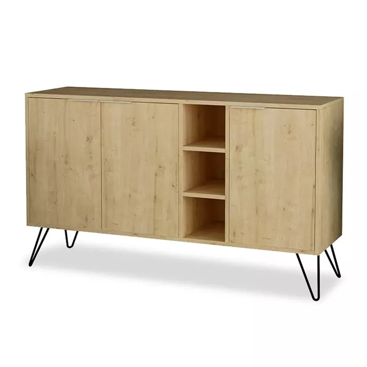Buffet Clara pakoworld in light oak 142x35.5x83cm