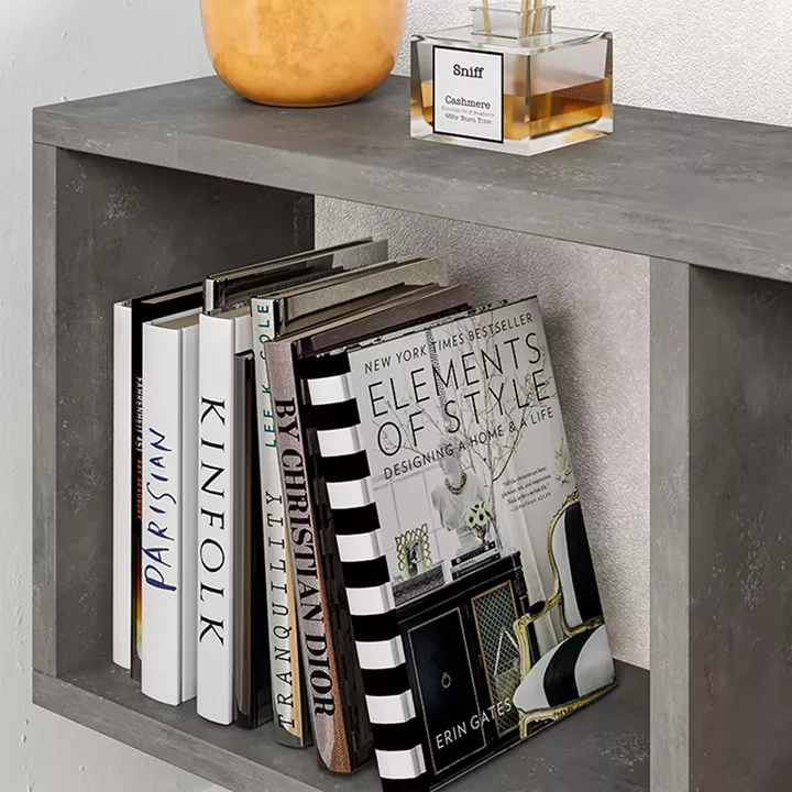 Side table Homemania pakoworld grey antique 60x20x60cmm