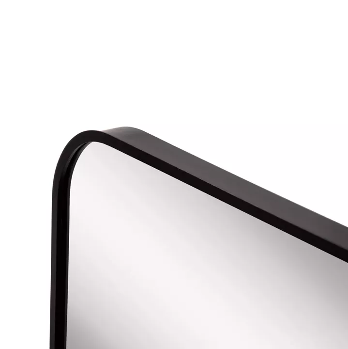 WALL MIRROR SERIES ARCHER HM4502 ALUMINUM FRAME IN BLACK 59x79Hcm.