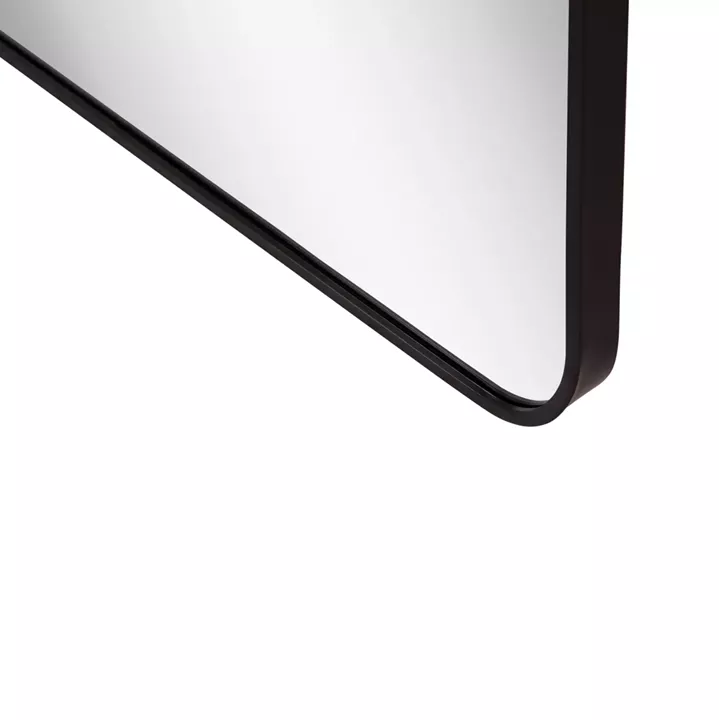 WALL MIRROR SERIES ARCHER HM4502 ALUMINUM FRAME IN BLACK 59x79Hcm.