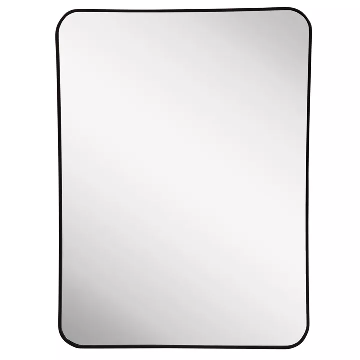 WALL MIRROR SERIES ARCHER HM4502 ALUMINUM FRAME IN BLACK 59x79Hcm.
