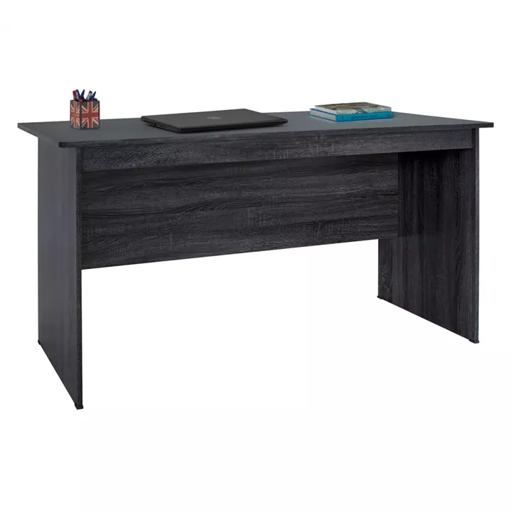 Office melamine 150x71x74.5 HM2284.01 in grey color