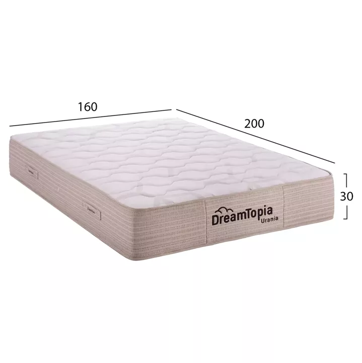 ΣΤΡΩΜΑ DREAMTOPIA, σειρά URANIA HM659.160 POCKET SPRING 160X200x30Yεκ.