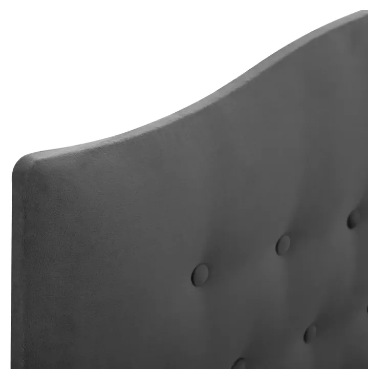 ΚΡΕΒΑΤΙ MALENA ΑΠΟ ΓΚΡΙ ΒΕΛΟΥΔΟ HM647.10 ΓΙΑ ΣΤΡΩΜΑ 120x200 εκ.