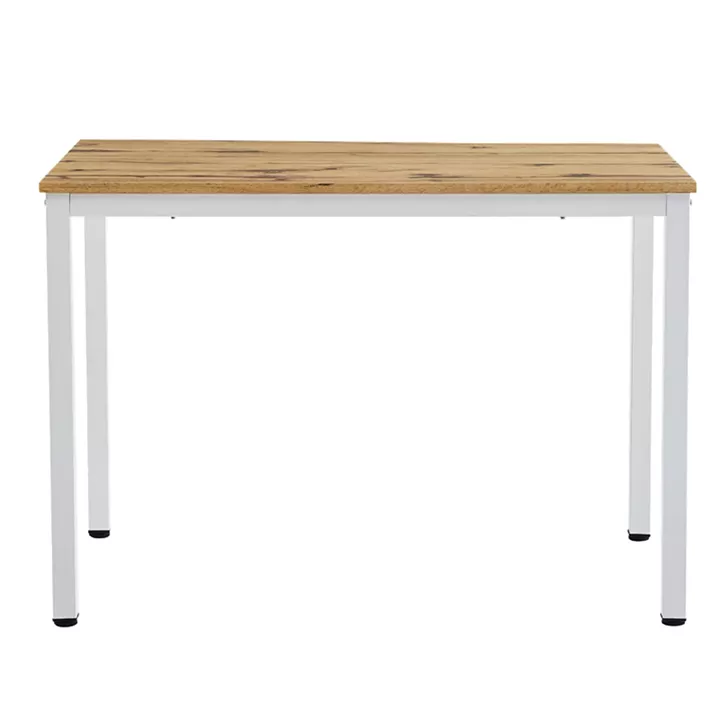 Dining table Witte pakoworld MDF/Metal in sonoma color with black leg 110x70x76cm