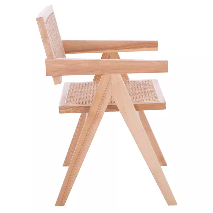 WOODEN CHAIR BLAIRE WITH ARMS HM8916.01 52x50x80Y cm.