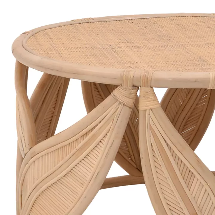 Set of 3 pieces Radictive-Siderty rattan in natural color