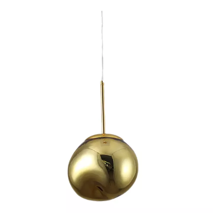 Ceiling light Umuco pakoworld E27 in gold color D38x60cm