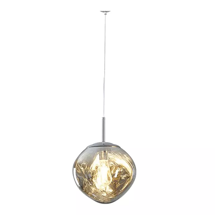 Ceiling light Umuco pakoworld E27 in smoke color D38x60cm