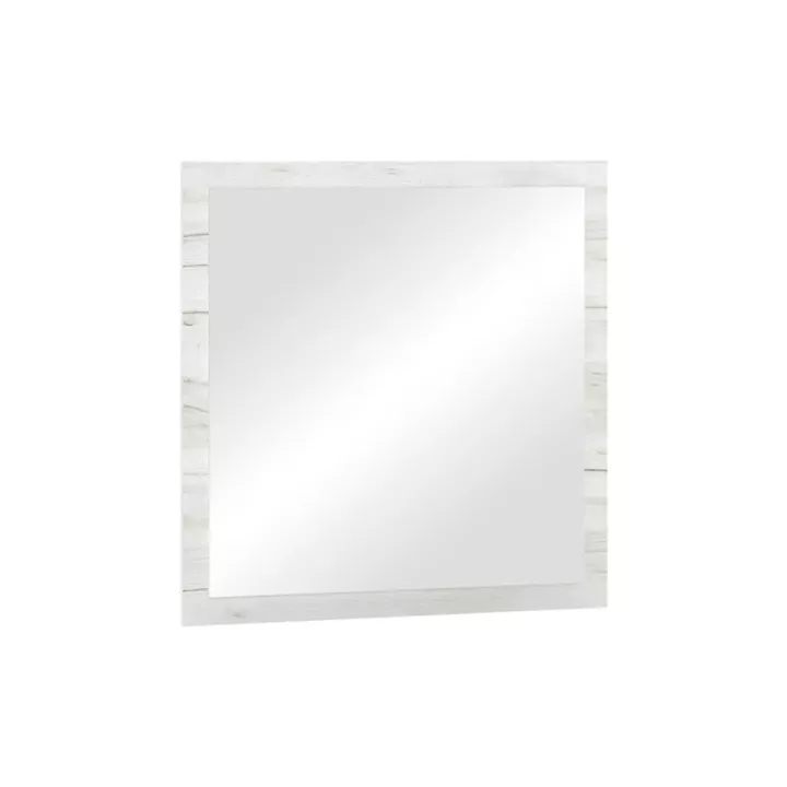 Dressing table with mirror Neruda pakoworld white antique-oak 114.5x39.5x76cm