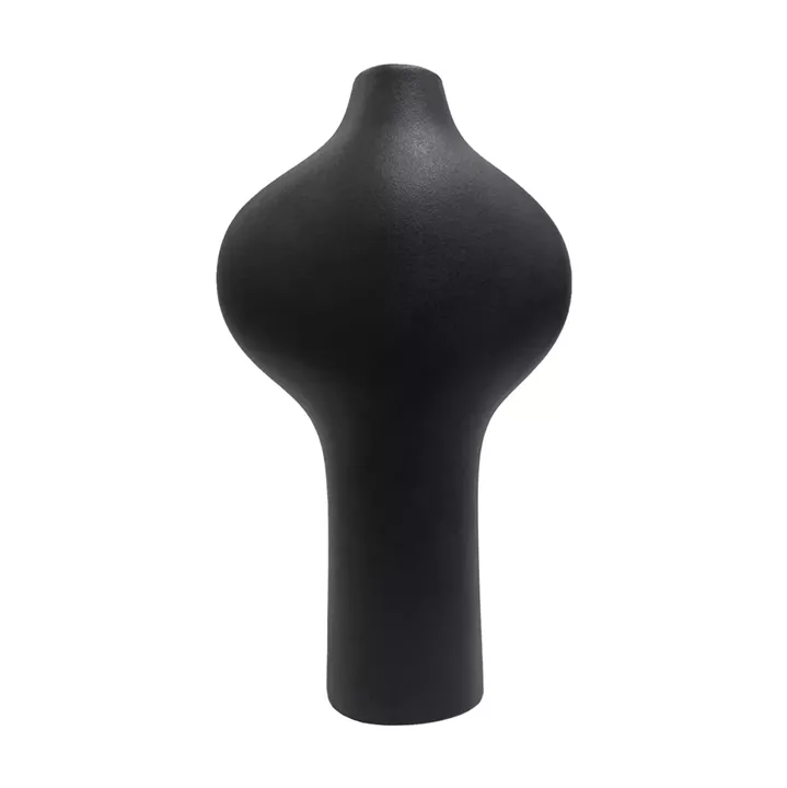 CERAMIC TABLE DECOR SERIES ARKEN HM4621.02 MATTE BLACK 18.5x8.5x32Hcm.