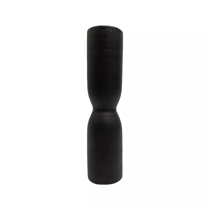 CERAMIC TABLE DECOR SCEPTER HM4615.02 MATTE BLACK Φ7.5x31Hcm.