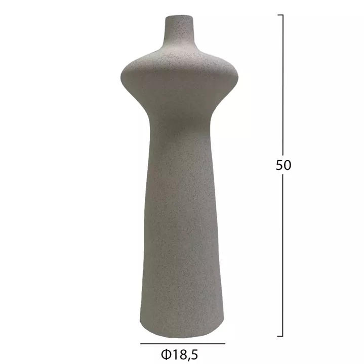ΕΠΙΤΡΑΠΕΖΙΟ ΚΕΡΑΜΙΚΟ ΔΙΑΚΟΣΜΗΤΙΚΟ SCEPTER HM4636.01 ΚΡΥΣΤΑΛΛΙΚΟ ΥΠΟΛΕΥΚΟ Φ18,8x50Υεκ