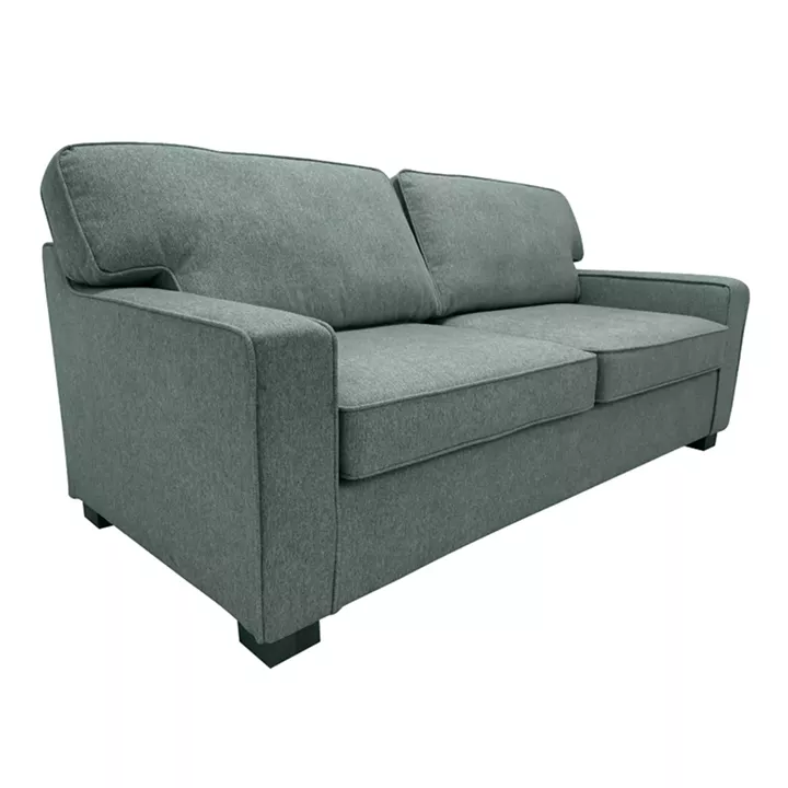 Sofa-bed two-seater Polaris pakoworld fabric in pistachio grren color 181x91x83cm