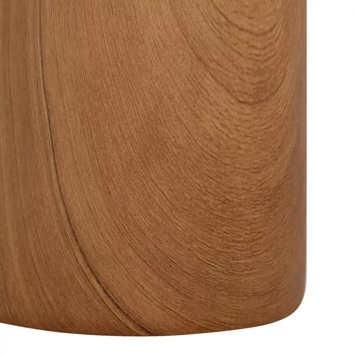 Vase Joefer pakoworld ceramic in natural color D9.5x20cm