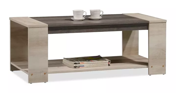 Τραπέζι σαλονιού OLYMPUS pakoworld χρώμα castillo-toro 110x51x42,5εκ