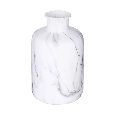 Vase Desel pakoworld ceramic in marble look color D11x18cm
