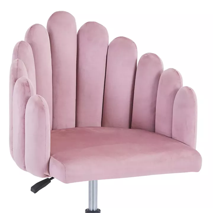 Swivel work chair Manole pakoworld rotten apple velvet 58x44x90cm