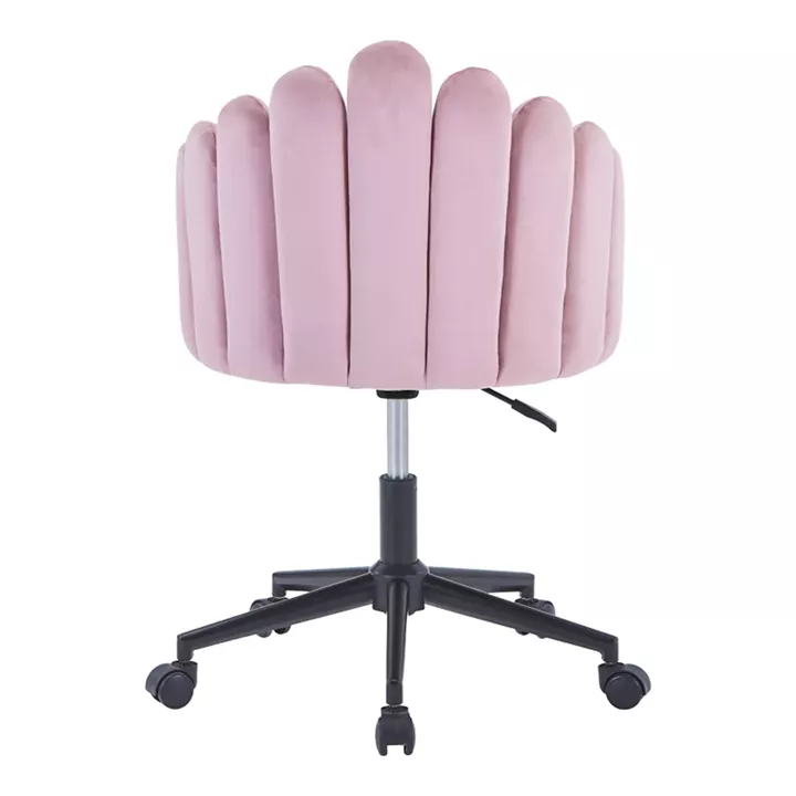 Swivel work chair Manole pakoworld rotten apple velvet 58x44x90cm