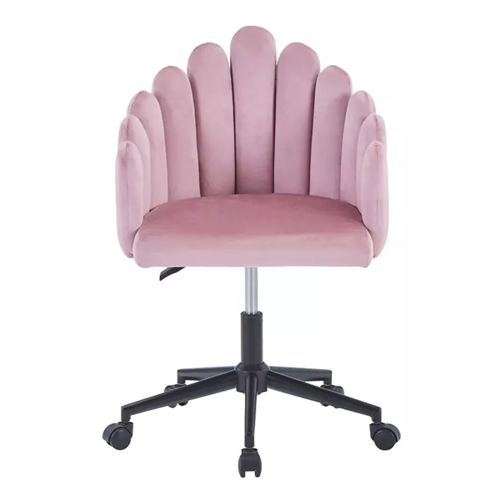Swivel work chair Manole pakoworld rotten apple velvet 58x44x90cm