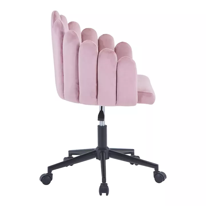 Swivel work chair Manole pakoworld rotten apple velvet 58x44x90cm
