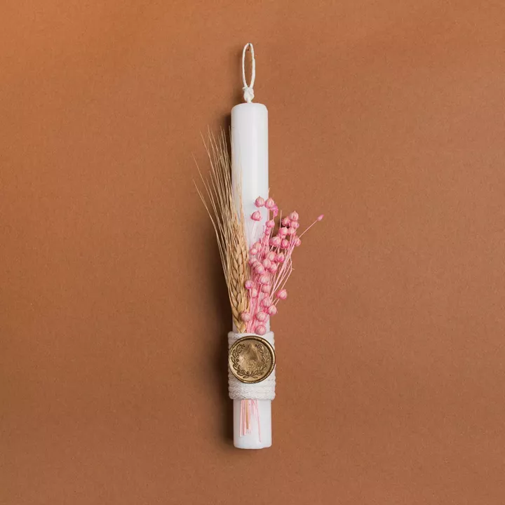 Beauty Home ΛΑΜΠΑΔΑ 25cm ΒΟΥΛΟΚΕΡΙ ΜΕ ΑΠΟΞΗΡΑΜΕΝΑ ΡΟΖ