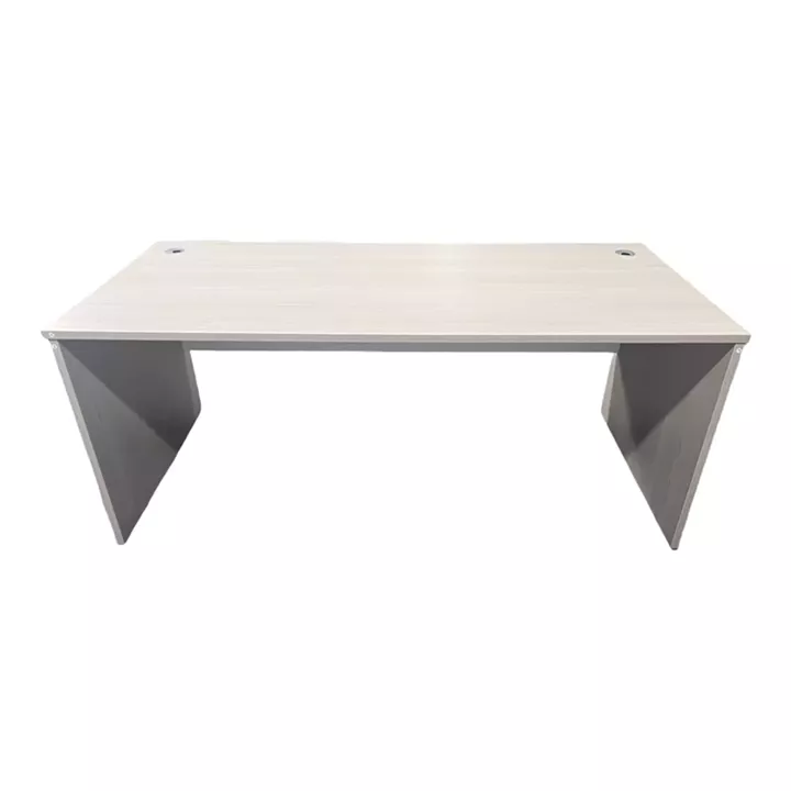 Work desk Armadi pakoworld in grey-white 180x80x75cm