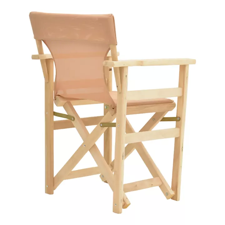 Director's armchair frame Kompa pakoworld solid beech wood inpainted wood color 56.5x54x88cm