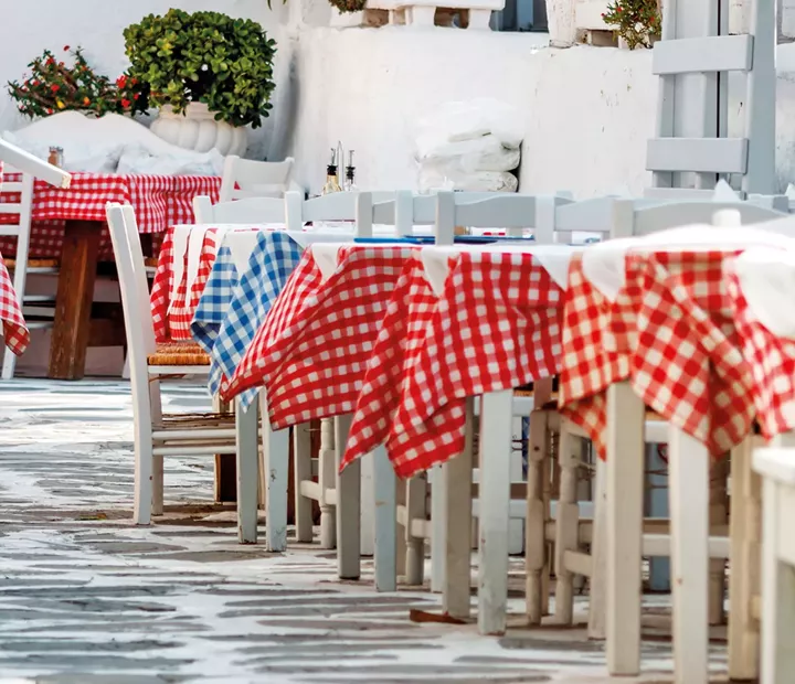 Beauty Home Επαγγελματικό τραπεζομάντηλο Checks Art Ε8013 Πράσινο 100x100