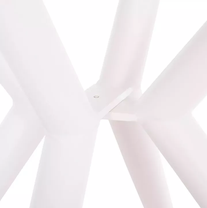 OUTDOOR TABLE ROUND HIGER HM6289.02 WHITE ALUMINUM Φ90Χ74Hcm.