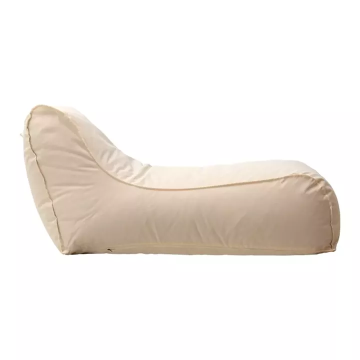 Bean bag lounger Lara Pakoworld 100% waterproof beige