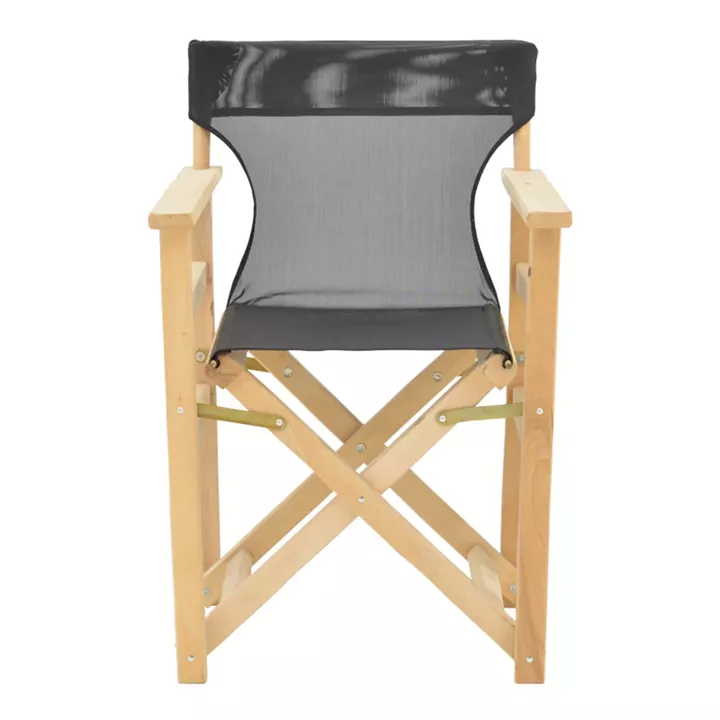 Director's armchair frame Kompa pakoworld solid beech wood inpainted wood color 56.5x54x88cm