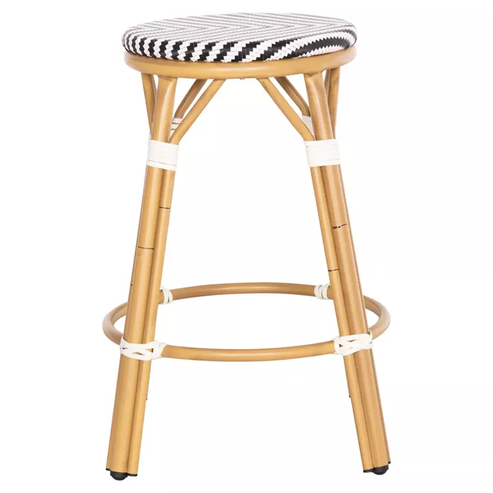 ΣΚΑΜΠΟ ΑΛΟΥΜΙΝΙΟΥ ΜΕΣ.ΥΨΟΥΣ CHINO HM6286.03 BAMBOO LOOK & TEXTILENE 43x43x65Υεκ