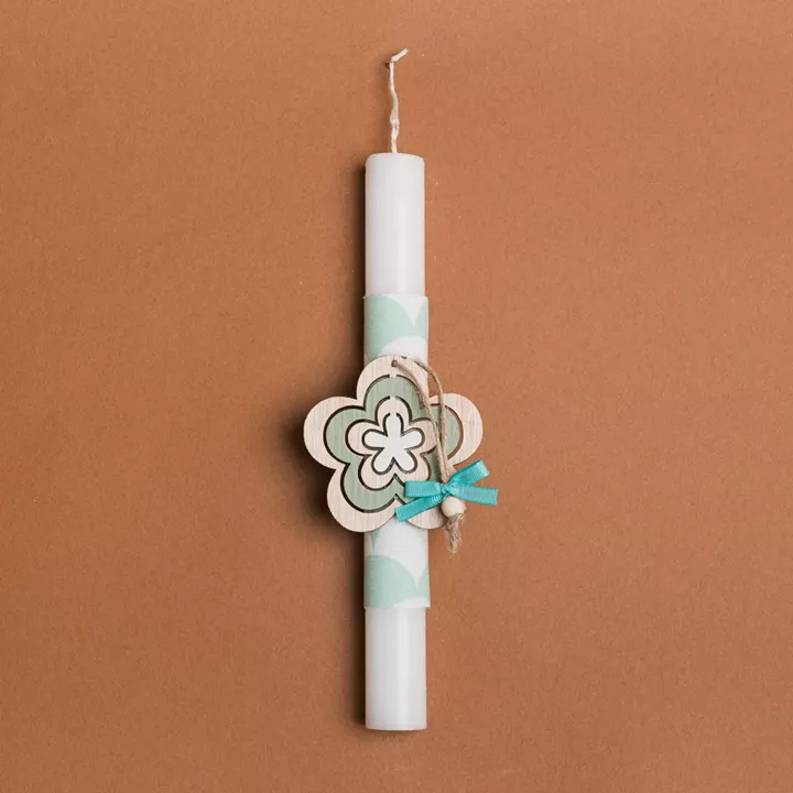 Beauty Home ΛΑΜΠΑΔΑ 25cm ΞΥΛΙΝΗ ΜΑΡΓΑΡΙΤΑ ΒΕΡΑΜΑΝ