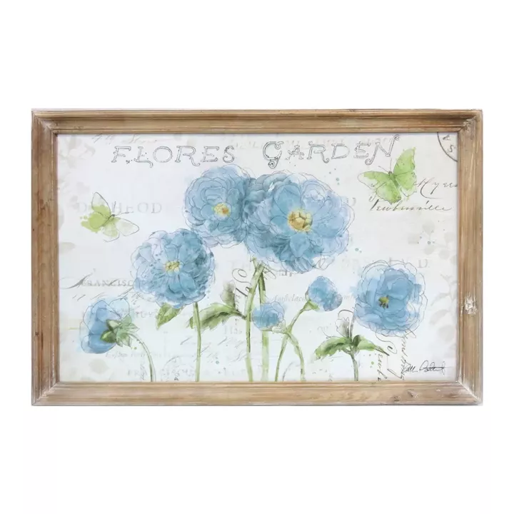 Artekko Sign Διακοσμητικός Ξύλινος Πίνακας (72x50x2)cm