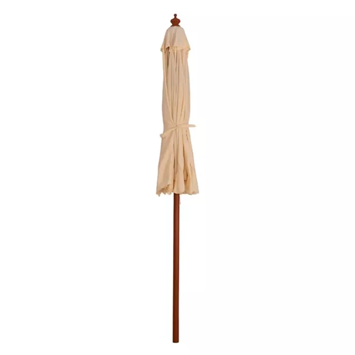 Professional Umbrella 2.30m with wooden frame HM6021 Beige